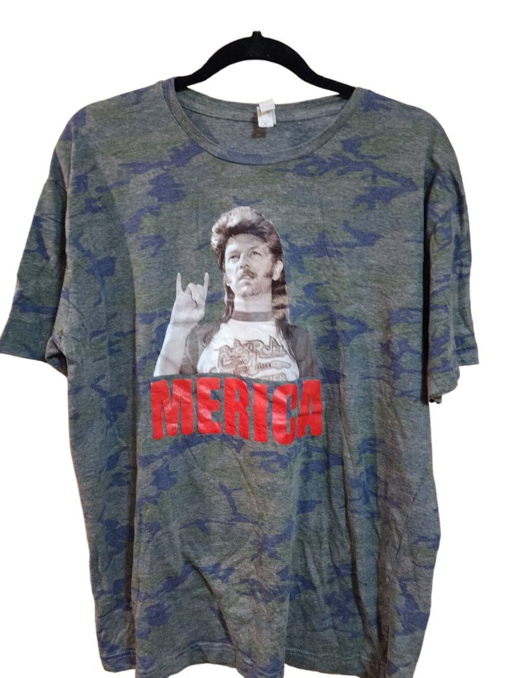 Merica camo short sleeved tee Mens size XL